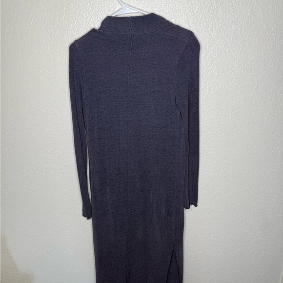 Barefoot Dreams Cozy Chic Ultra Lite Long Cardi XS Charcoal - Picture 4 of 5